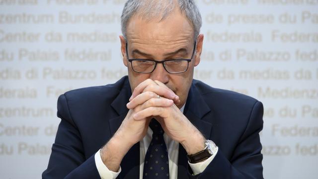 Guy Parmelin a adressé une lettre à tous les cantons. [Keystone - Anthony Anex]