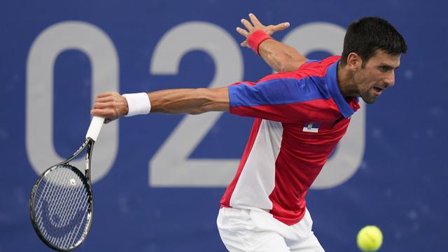 Novak Djokovic n'a pas été à l'aise aujourd'hui. [AP - Patrick Semansky]