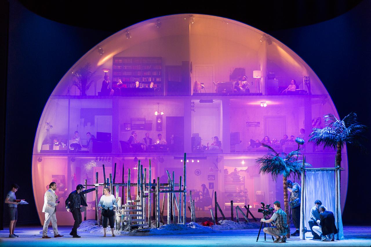 "Les pêcheurs de perles" de Georges Bizet présentés à Genève. [© Werner Kmetitsch]