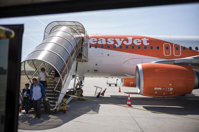 EasyJet a trouvé des solutions pour préserver son personnel en Suisse. [Keystone - Alessandro della Valle]