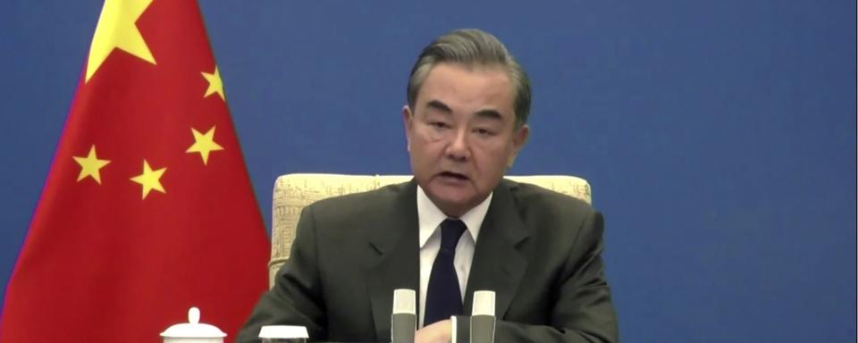 Le ministre chinois des affaires étrangères Wang Yi. [Keystone/AP - UNTV]