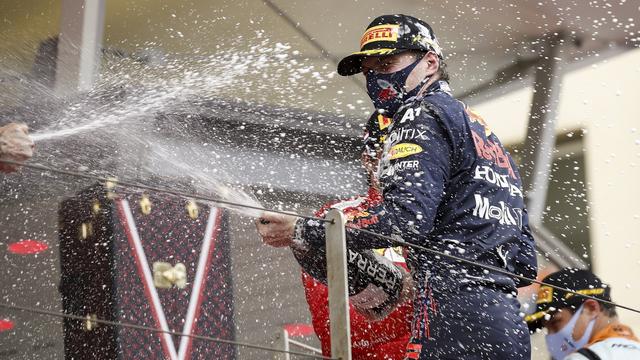 Max Verstappen a décroché son 2e succès de la saison dimanche. [Keystone - Sebastien Nogier]