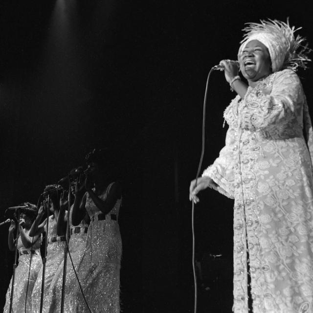 La chanteuse américaine Aretha Franklin le 13 juin 1969 à Las Vegas (USA). [Keystone]