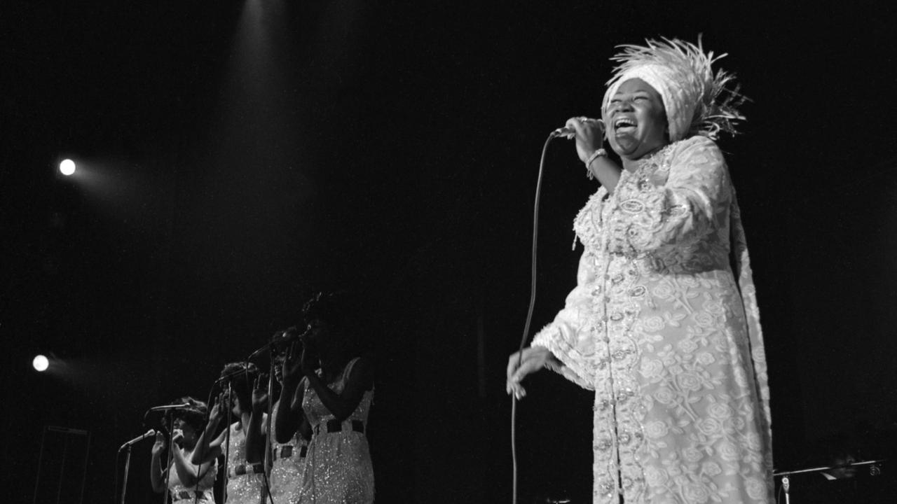 La chanteuse américaine Aretha Franklin le 13 juin 1969 à Las Vegas (USA). [Keystone]