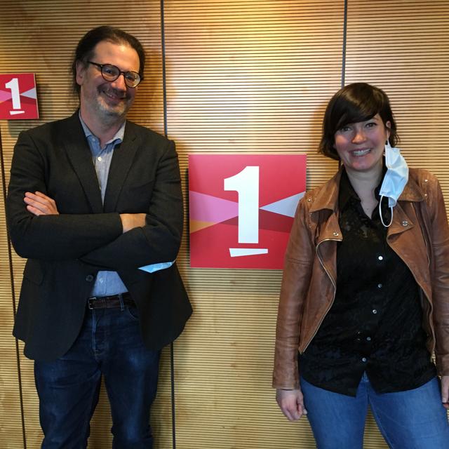 Grégoire Mayor et Sarah Besse. [RTS - Pauline Vrolixs]