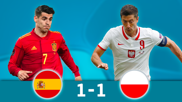 Espagne - Pologne (1-1)