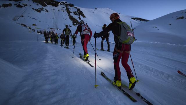 L'association de soutien, de gestion et de promotion de la Patrouille des Glaciers n'a commis aucune infraction relevant du pénal. [Keystone - Anthony Anex]