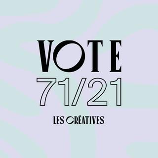 Le logo du projet "Vote 71/21". [Les Créatives]