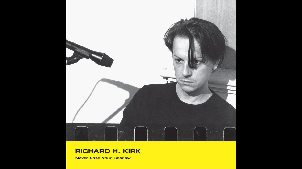 La pochette du single de Richard H. Kirk, "Never Lose Your Shadow". [©Minimal Wave, Mute Artists Limited - Phil Barnes]