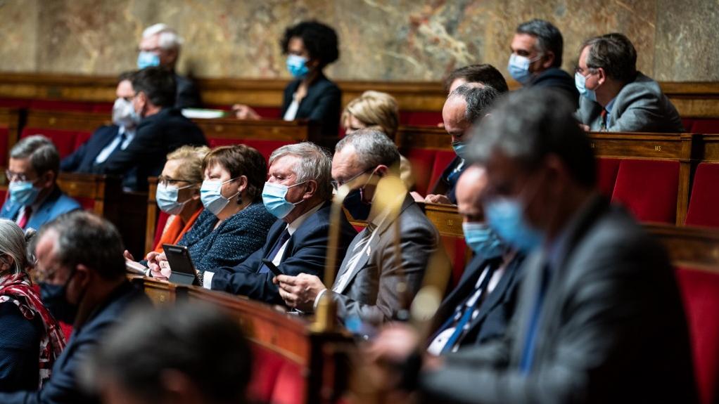 Le projet de loi contre le "séparatisme" a été adopté par l'Assemblée française. [AFP - Xose Bouzas / Hans Lucas]