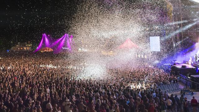 Les festivals romands dévoilent précocement leur programmation. [KEYSTONE - LAURENT GILLIERON]