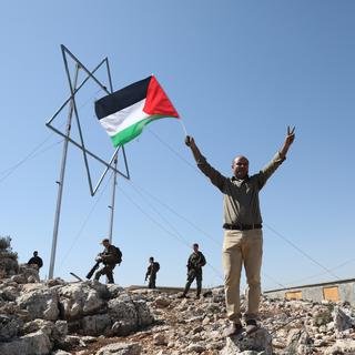 Israël va régulariser le statut de 4000 Palestiniens en Cisjordanie [Keystone - Alaa Badarneh / EPA]
