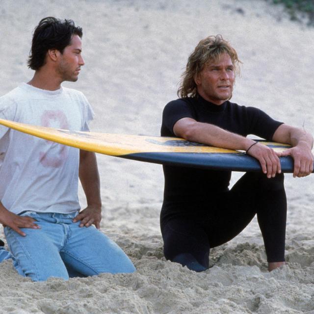 POINT BREAK, EXTREME LIMITE, KATHRYN BIGELOW, 1991. [AFP - Collection Christophel / RnB © Twentieth Century Fox Film]