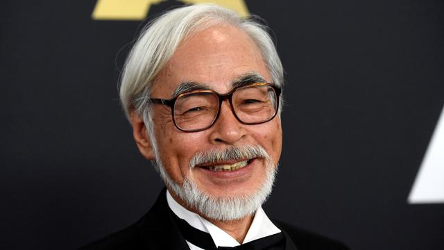 Le dessinateur et réalisateur japonais Hayao Miyazaki. [AFP - Frazer Harrison / Getty Images]