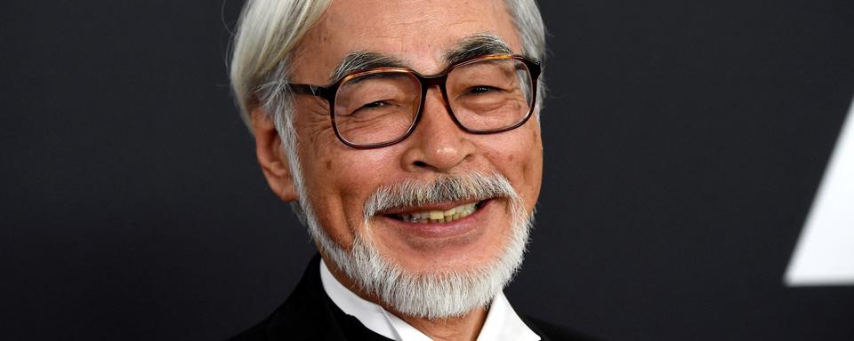 Le dessinateur et réalisateur japonais Hayao Miyazaki. [AFP - Frazer Harrison / Getty Images]