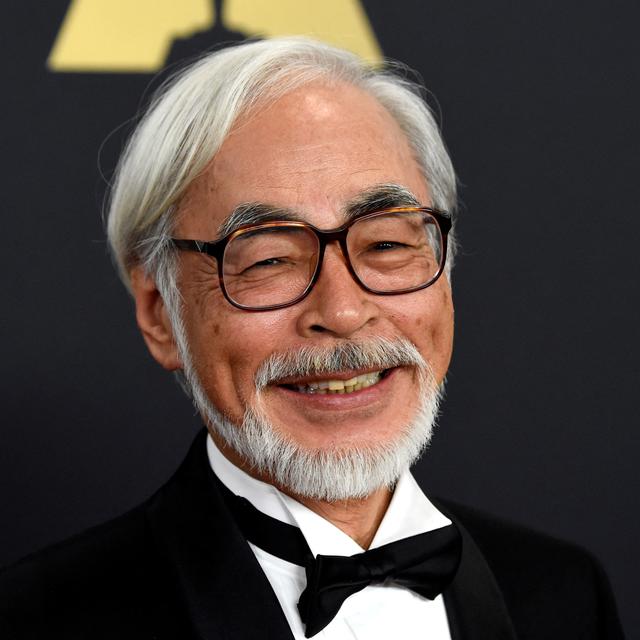 Le dessinateur et réalisateur japonais Hayao Miyazaki. [AFP - Frazer Harrison / Getty Images]