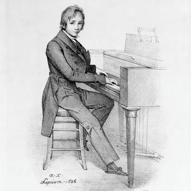Franz Liszt. [AFP - Collection Particuliere Tropmi / Manuel Cohen]