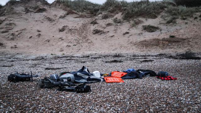 Trois naufrages en trois jours ont fait une trentaine de mort en mer Egée. [Keystone - EPA/Mohammed Badra]