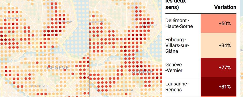 L'occupation des villes et les déplacements, de retour à la normale en octobre