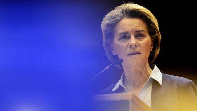 Ursula von der Leyen a admis des défaillance de l'UE dans la vaccination. [AP - Johanna Geron]