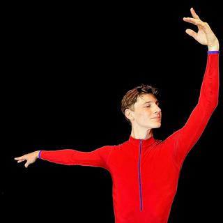 Lukas Simonetto, membre du Junior Ballet du Ballet de Zurich. [RTS - Stéphane Gabioud]