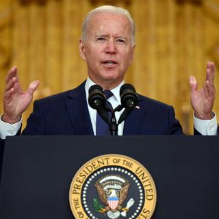 Le président américain Joe Biden. [AFP - JIM WATSON]