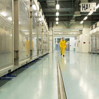 L'usine souterraine de Fordo où l'Iran produit de l'uranium enrichi à 20%. [AFP - ATOMIC ENERGY ORGANIZATION OF IRAN]
