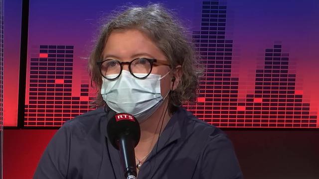 La task force scientifique de la Confédération devrait se faire plus petite d'ici l'été, selon Samia Hurst. [RTS]