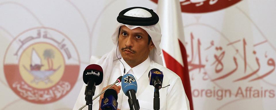 Le ministre des affaires étrangères du Qatar Mohammed bin Abdulrahman Al-Thani veut vacciner les supporters assistant à la Coupe du monde 2022. [Karim Jaafar]