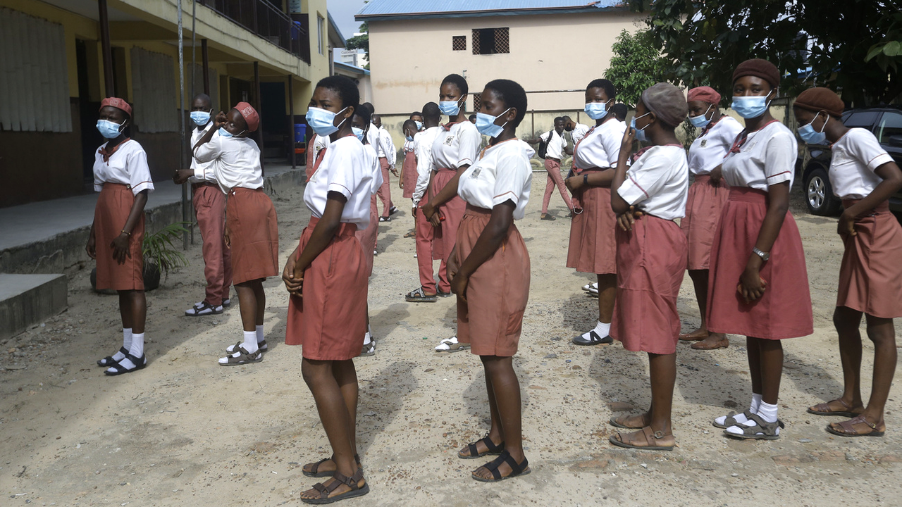 La crainte des enlèvements au Nigeria affecte particulièrement les écolières. [AP/Keystone - Sunday Alamba]