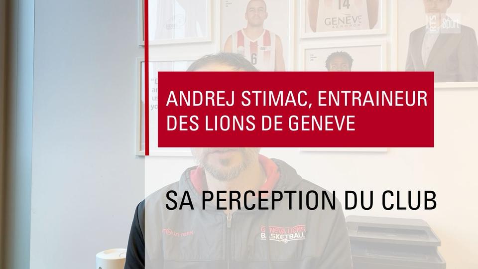 Andrej Stimac, entraîneur des Lions de Genève.