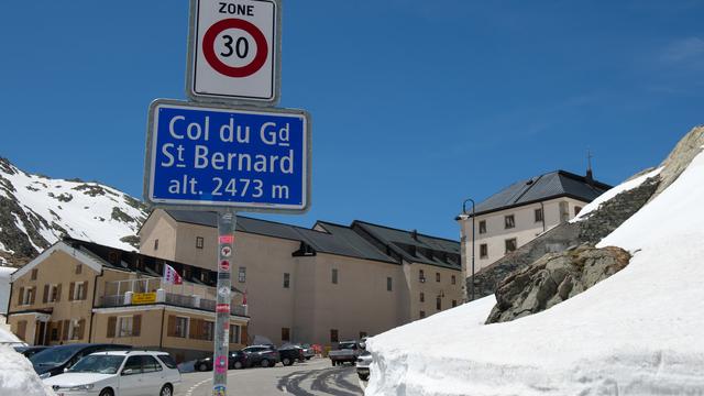 Le col du Grand-Saint-Bernard a rouvert jeudi à midi. [KEYSTONE - Maxime Schmid]