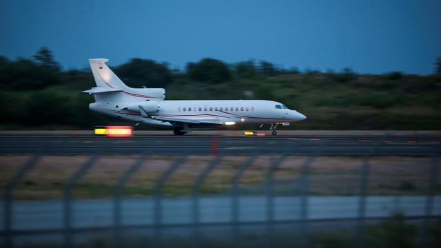 L'organisation européenne Transports et Environnement dénonce l'impact environnemental des jets privés (image d'illustration). [Reuters - Fredrik Persson/TT News Agency]