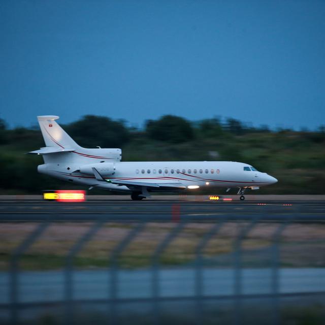 L'organisation européenne Transports et Environnement dénonce l'impact environnemental des jets privés (image d'illustration). [Reuters - Fredrik Persson/TT News Agency]