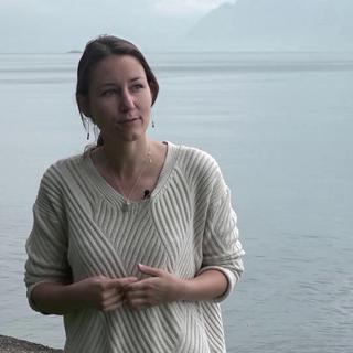 Sarah Koller, qui lutte pour l'écologie et la santé mentale. [RTS]