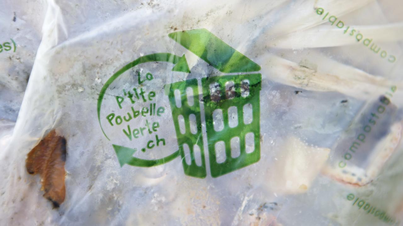 Genève lance une nouvelle campagne pour le tri des déchets de cuisine. [Keystone - Salvatore Di Nolfi]