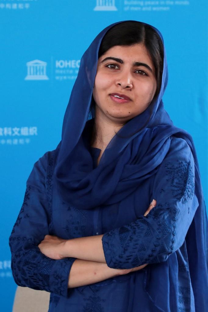 La militante pakistanaise pour les droits des femmes Malala Yousafzai a survécu en 2012 à un attentat des talibans au Pakistan. [afp - Christophe Petit Tesson]