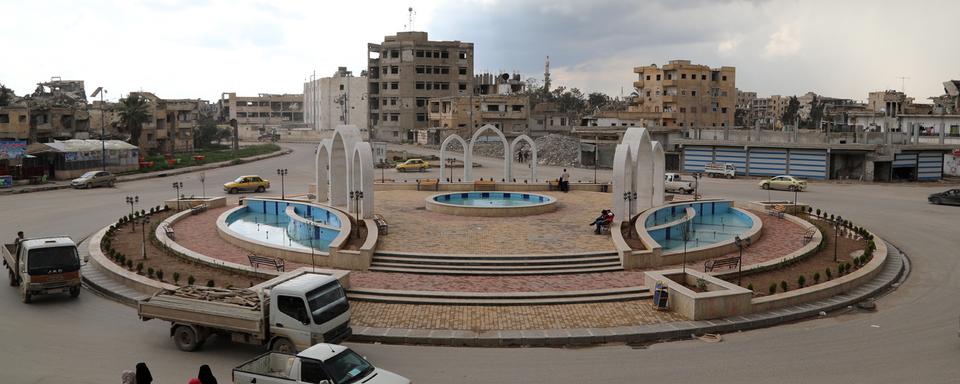 La ville de Raqqa en Syrie. [EPA/Keystone - Ahmed Mardnli]