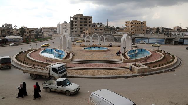 La ville de Raqqa en Syrie. [EPA/Keystone - Ahmed Mardnli]