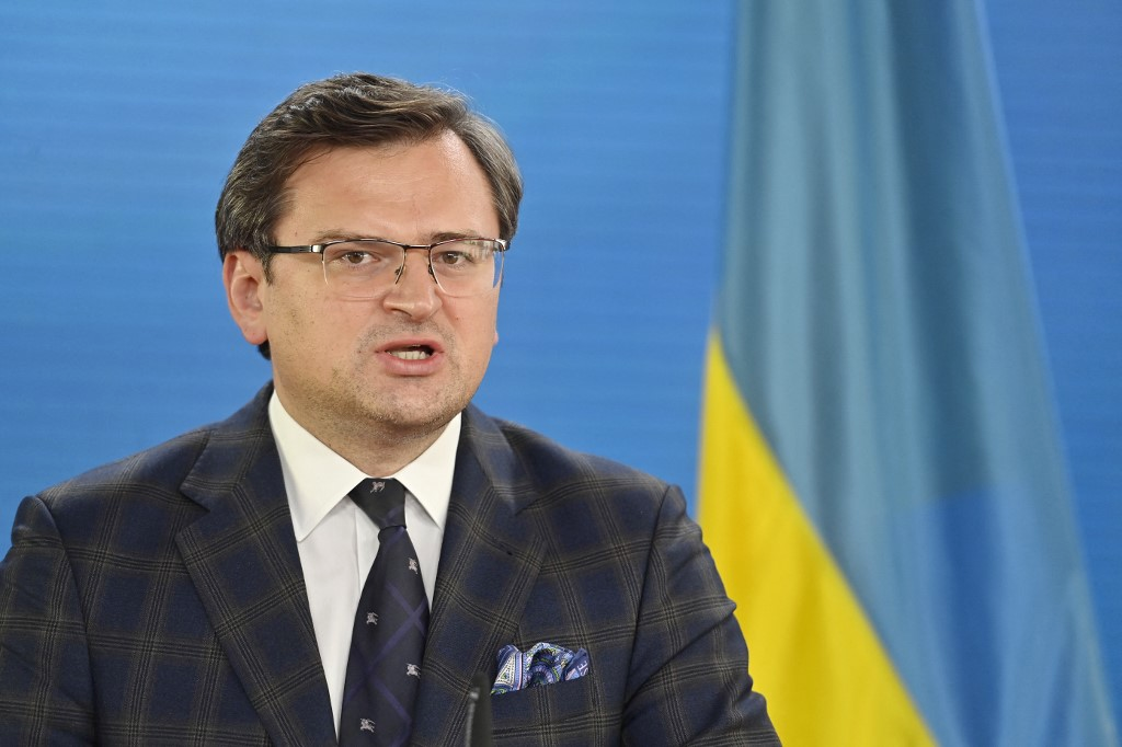 Le ministre ukrainien des Affaires étrangères Dmytro Kouleba. [Pool/AFP - John McDougall]