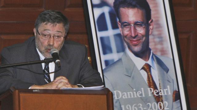 L'avocat de la famille de Daniel Pearl, ici son père Judea Pearl, a déclaré que celle-ci était "complètement sous le choc", décrivant la décision comme une parodie de justice. [Wilfredo Lee]