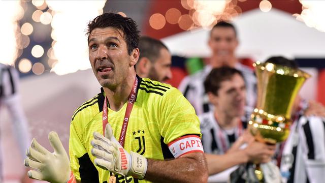 Gigi Buffon a passé une grande partie de sa carrière à la Juventus. [AP - Paolo Magni]