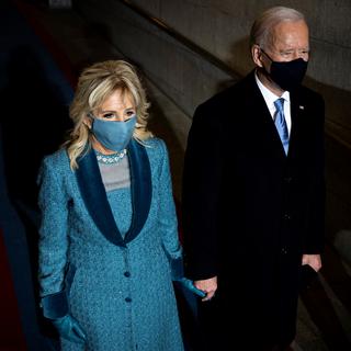 Jill Biden lors de la Cérémonie présidentielle d'investiture à Washington D.C. le 21 janvier 2021. [AFP - EyePress News]