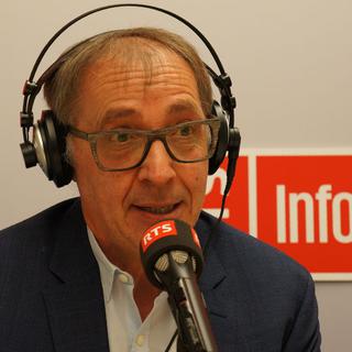 Jean-Noël Maillard, directeur de Caritas Jura. [RTS - Gaël Klein]
