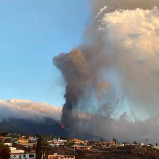 Le volcan Cumbre Vieja crache sa lave depuis le 19 septembre 2021.
Luca Caricchi
Unige [Unige - Luca Caricchi]