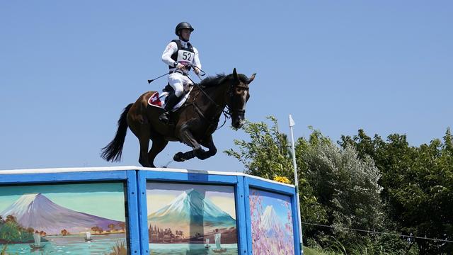 Le cheval de Robin Godel a été euthanasié après un accident dans le concours complet. [AP - Carolyn Kaster]