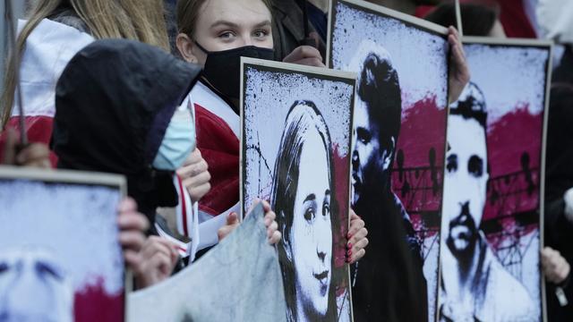 La situation des droits humains continue de s'aggraver en Biélorussie. [AP - Czarek Sokolowski]