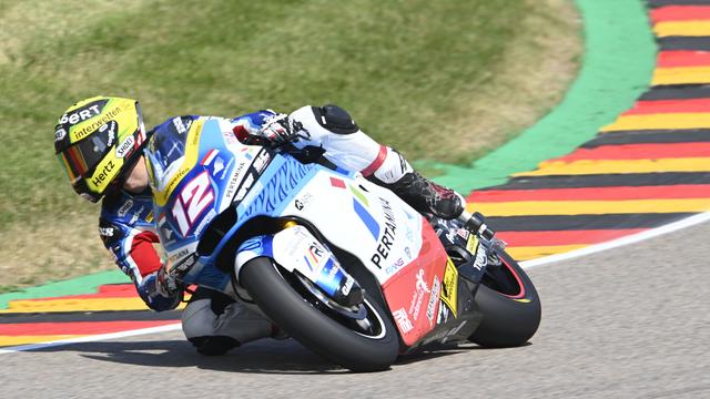 Thomas Lüthi a connu un grand-prix difficile en Allemagne.