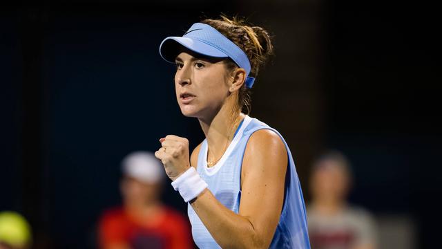 Belinda Bencic s'est qualifiée pour les 8e de finales du tournoi de Cincinnati. [Imago - Rob Prange/Shutterstock]