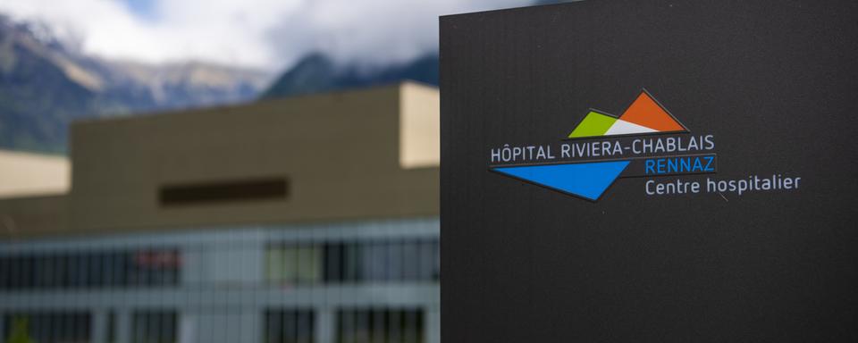 L'Hôpital Riviera-Chablais à Rennaz. [KEYSTONE - Jean-Christophe Bott]